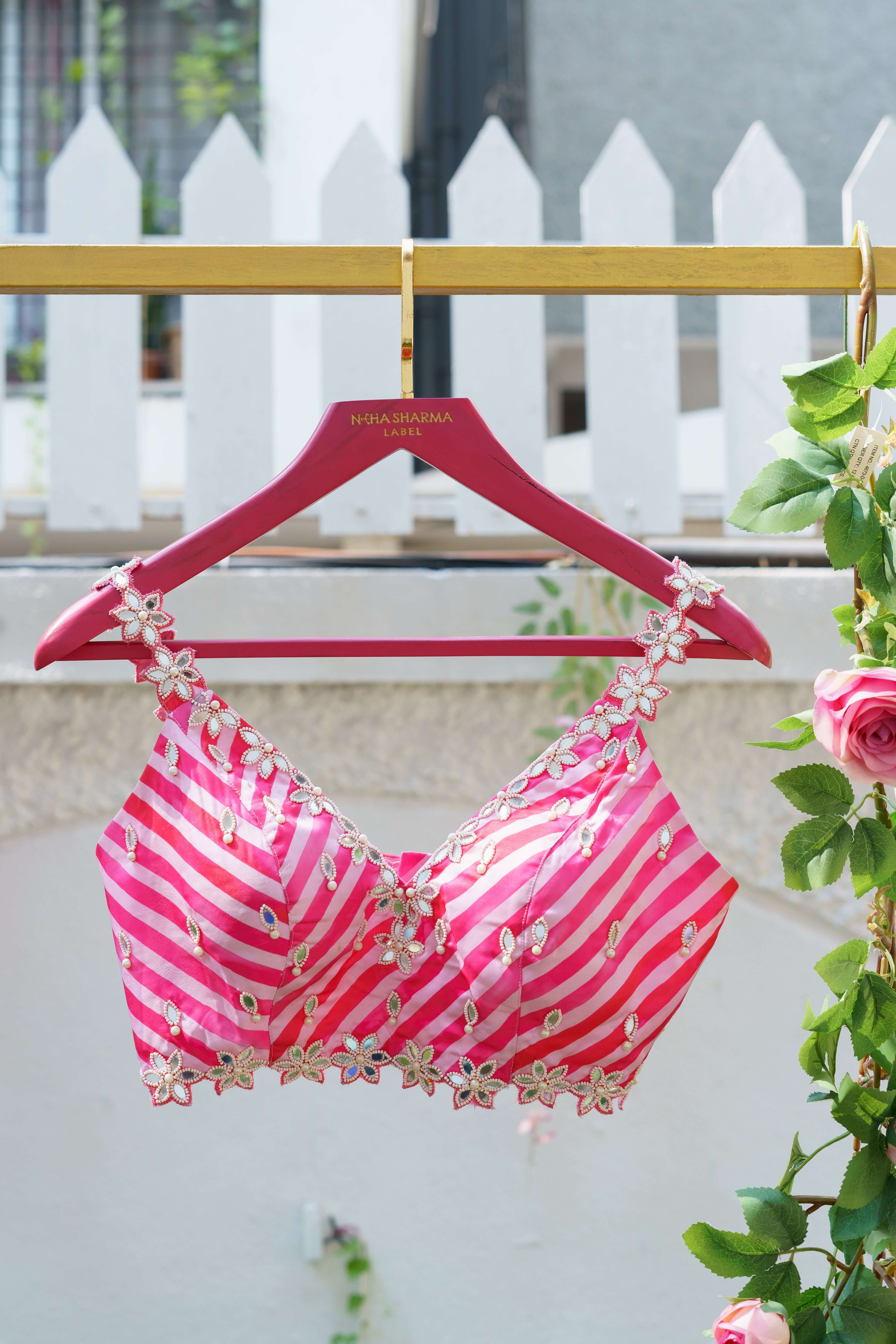 Dreamy Rose Striped Blouse